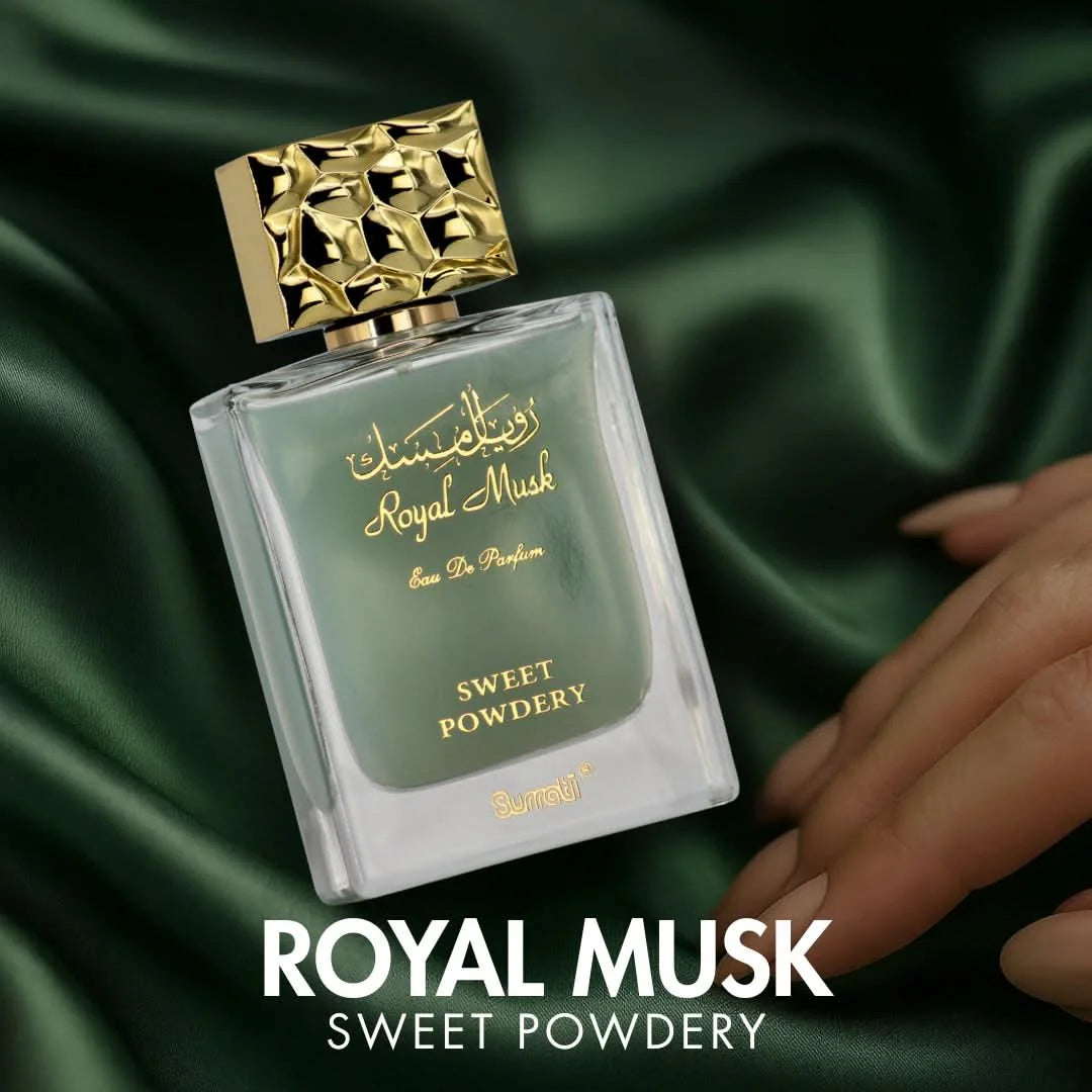 Sumrati Royal Musk Sweet Powdery Unisex Eau de Parfum 3.4oz(100mL)