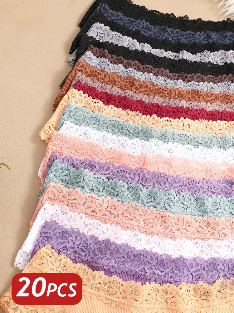 20-Piece Cotton Underwear