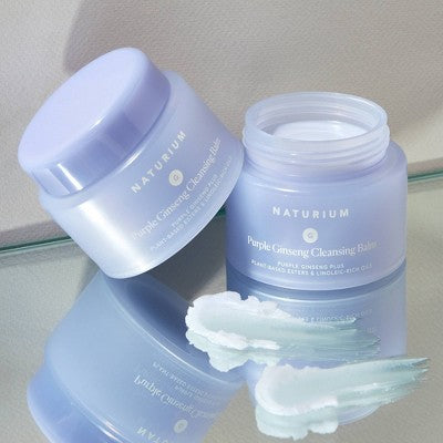 Naturium Purple Ginseng Cleansing Balm 3 oz - Imperfect Container
