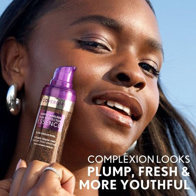 COVERGIRL Simply Ageless Skin Perfector Essence Foundation 75 Rich Deep 1 fl oz - New