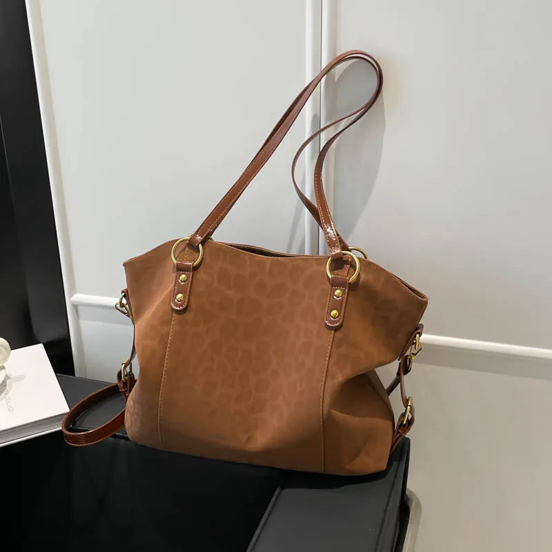 Leopard Leather Handbag