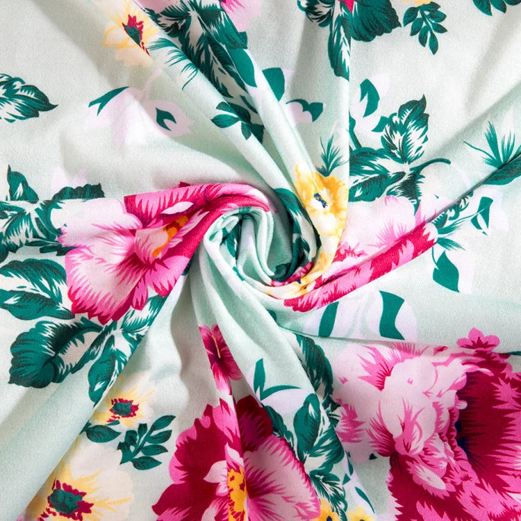 Maternity Robe & Matching Swaddle Set