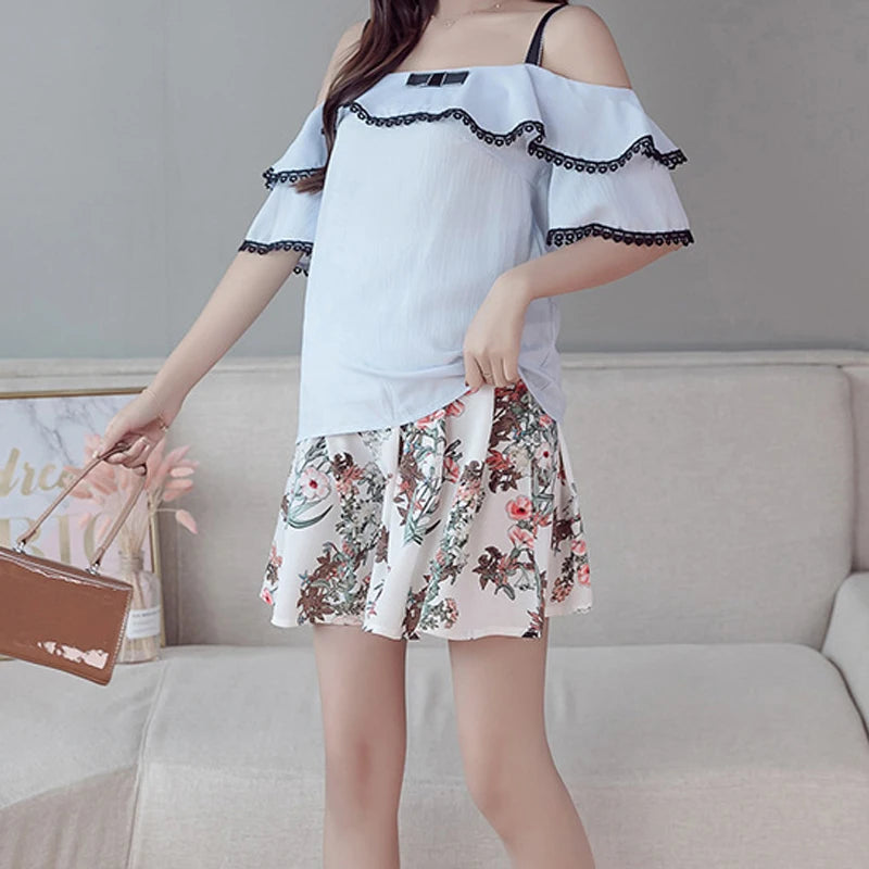 Low Waist Maternity Shorts