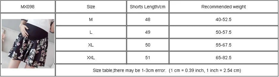 Low Waist Maternity Shorts