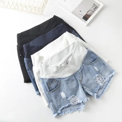 Low Waist Maternity Shorts