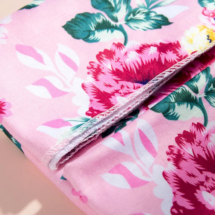Maternity Robe & Matching Swaddle Set