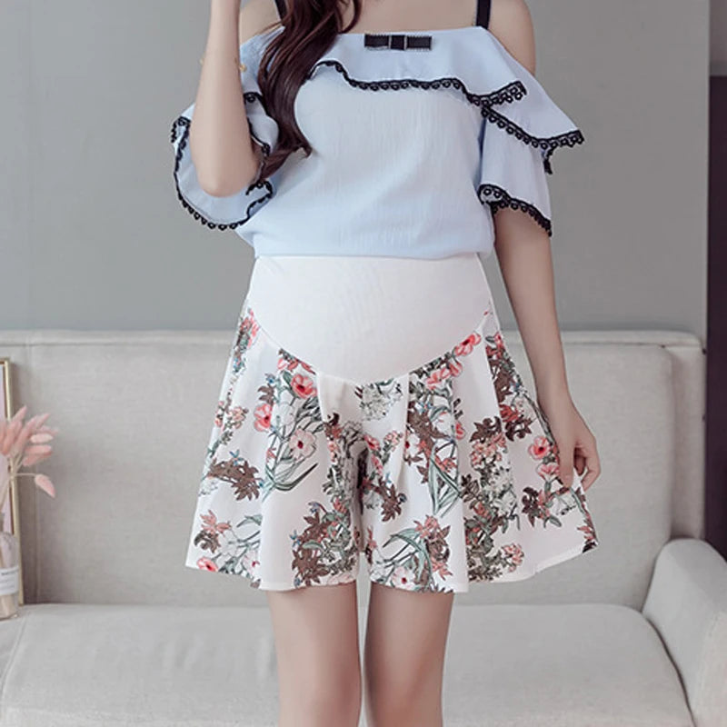 Low Waist Maternity Shorts