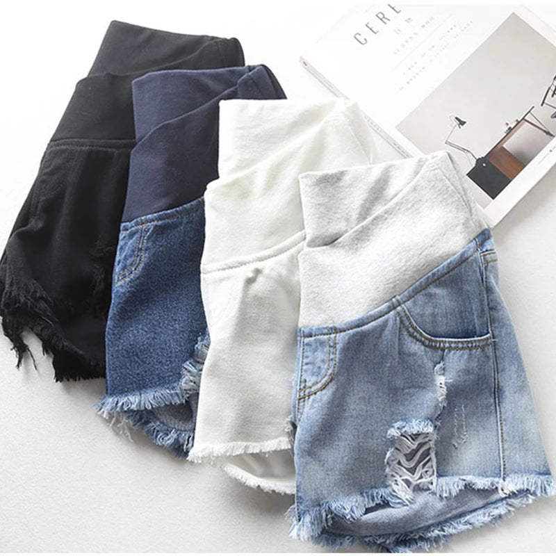 Low Waist Maternity Shorts
