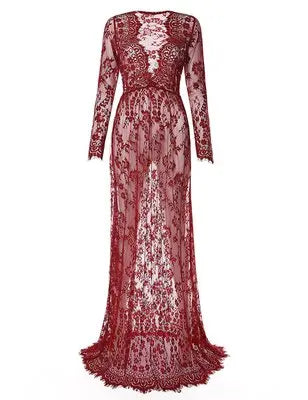 Maternity Lace Photo Gown