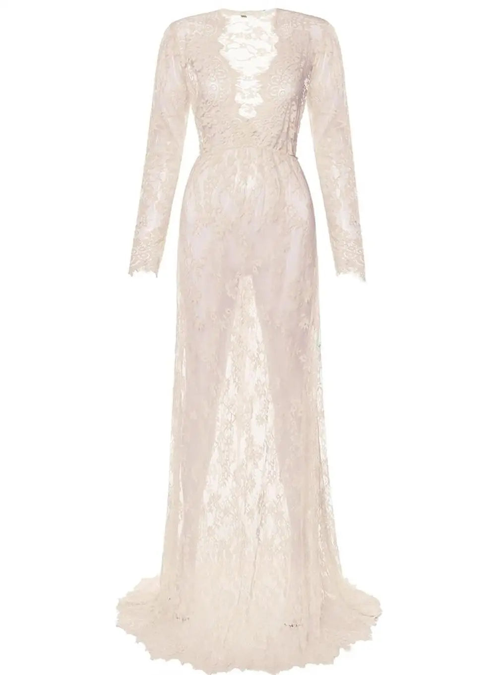 Maternity Lace Photo Gown