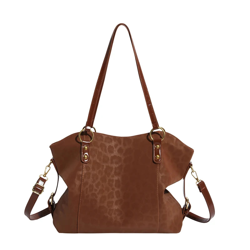 Leopard Leather Handbag