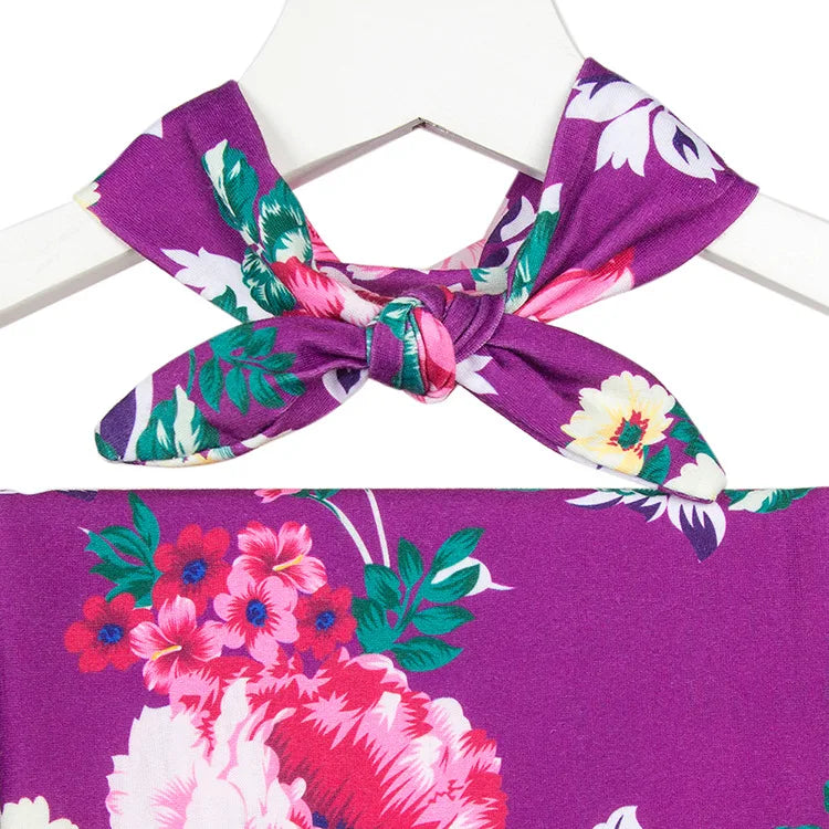 Maternity Robe & Matching Swaddle Set