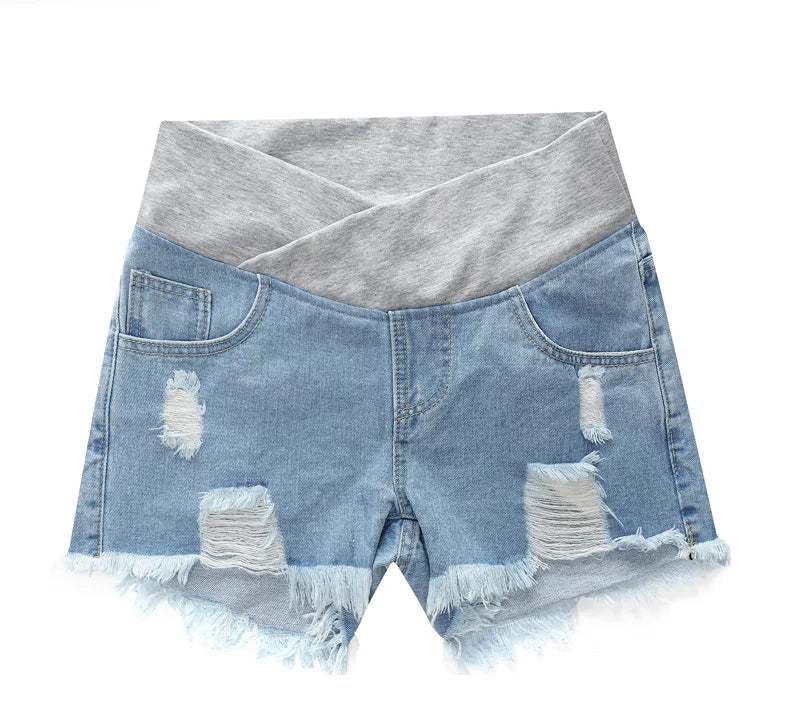 Low Waist Maternity Shorts