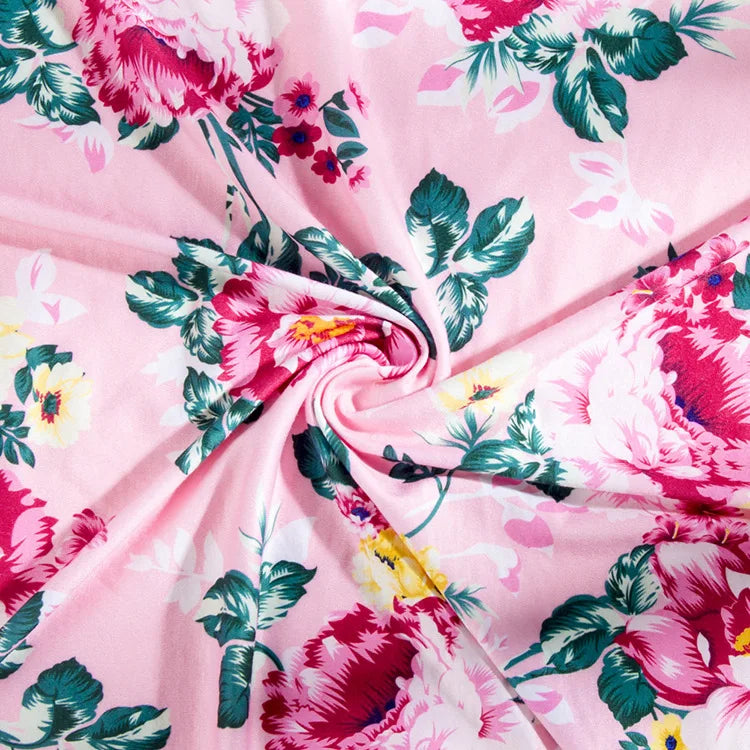 Maternity Robe & Matching Swaddle Set