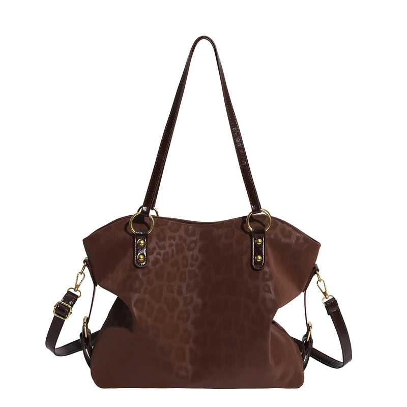 Leopard Leather Handbag