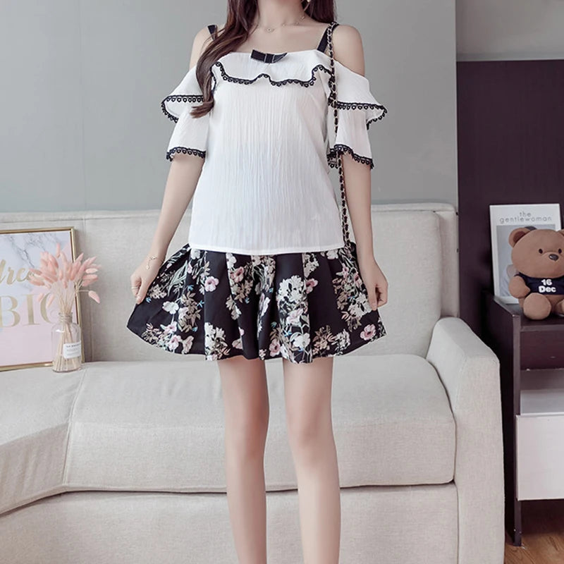 Low Waist Maternity Shorts