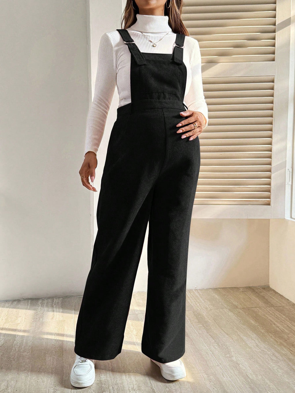 Maternity Corduroy Overalls