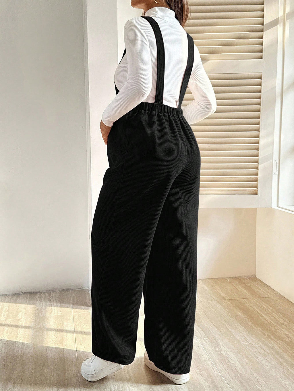 Maternity Corduroy Overalls
