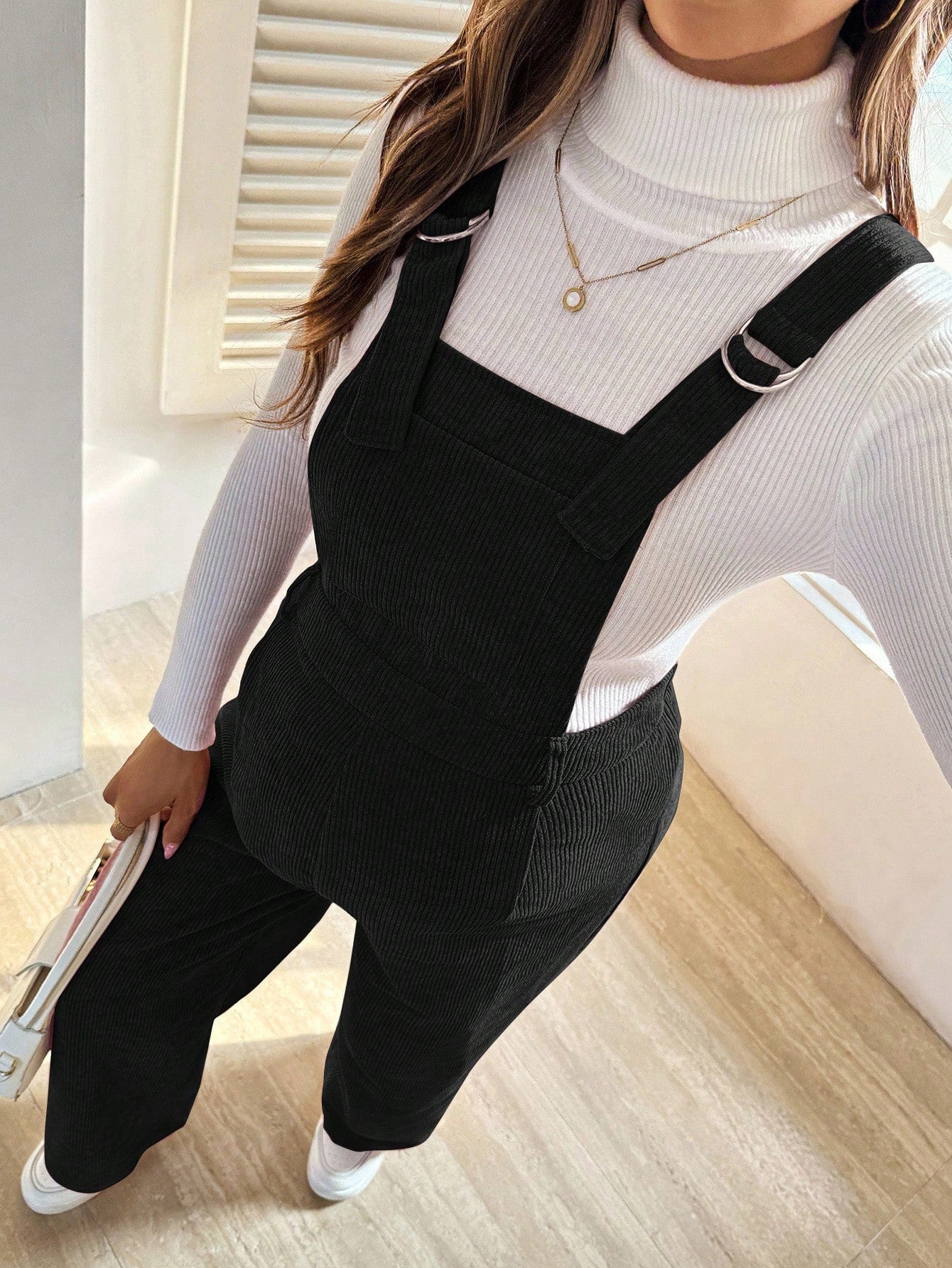 Maternity Corduroy Overalls