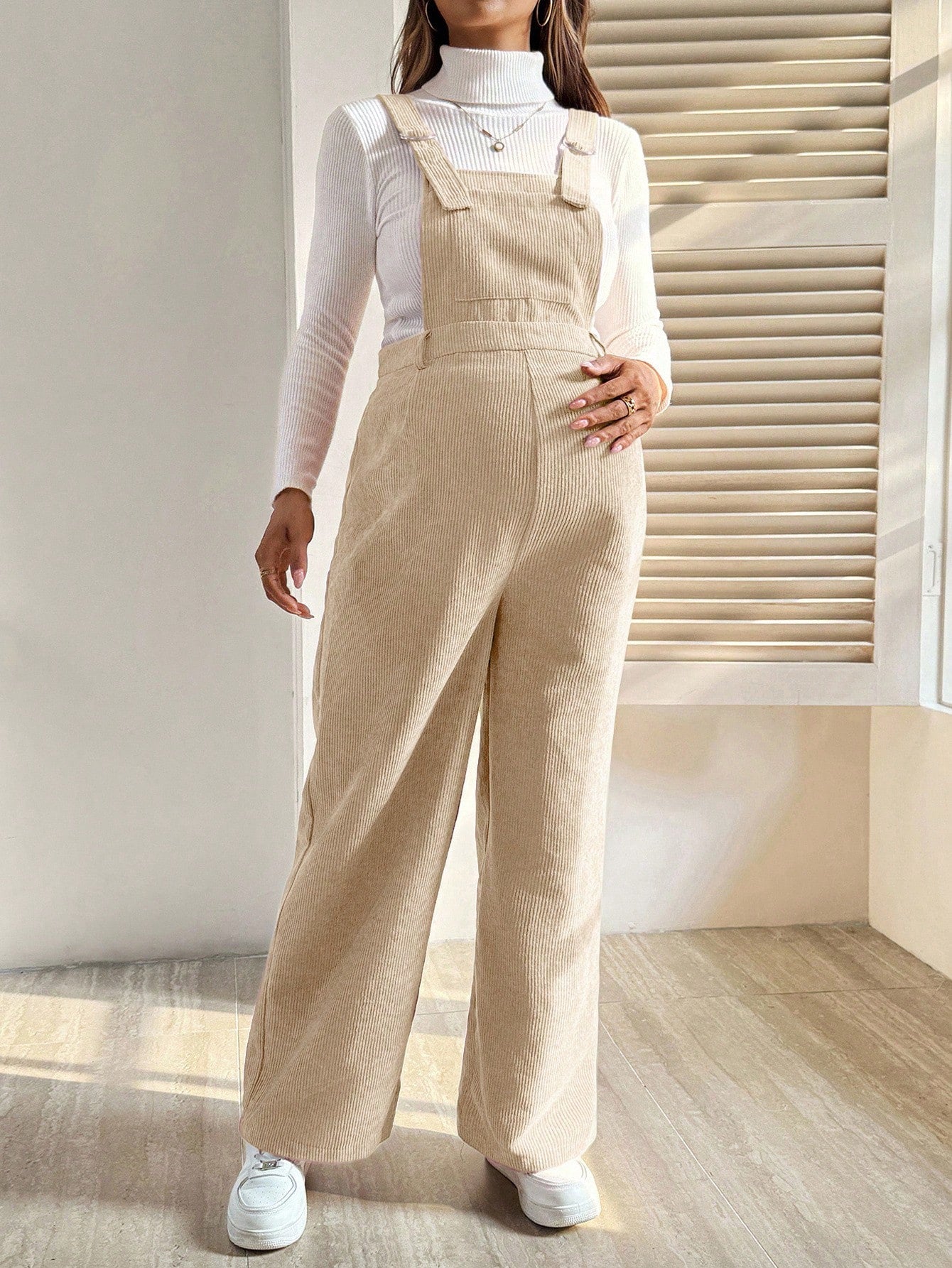 Maternity Corduroy Overalls