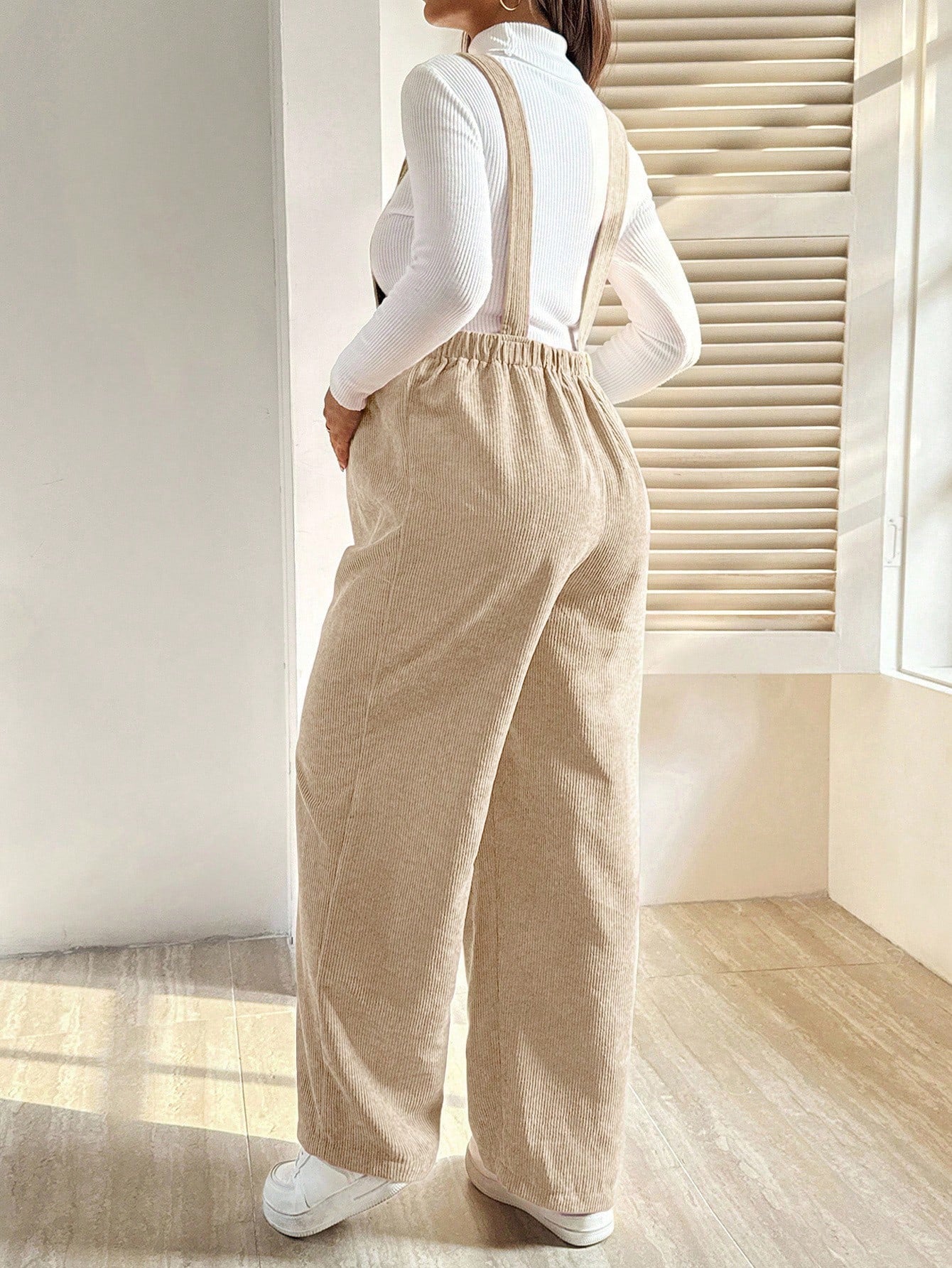 Maternity Corduroy Overalls