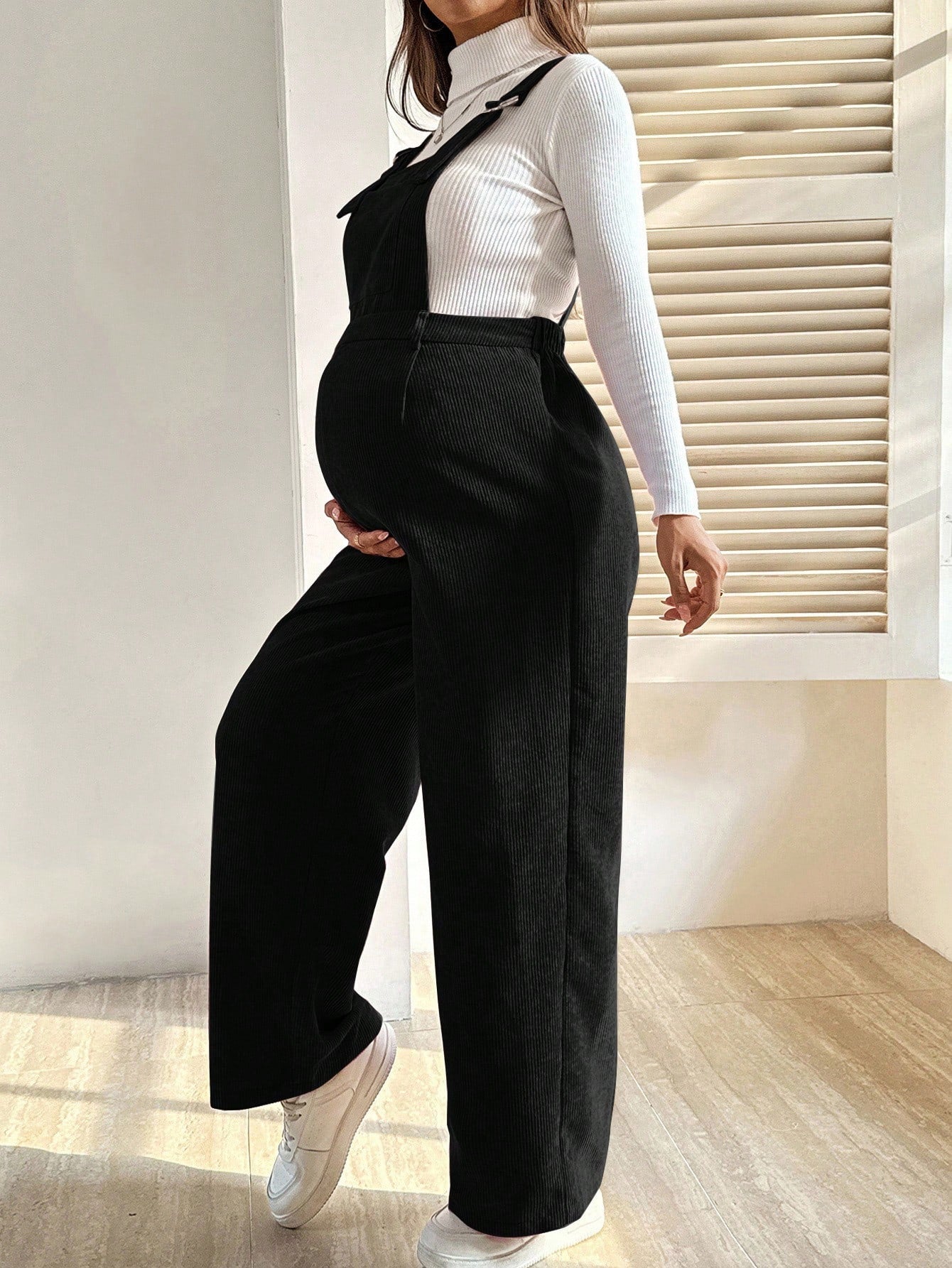 Maternity Corduroy Overalls
