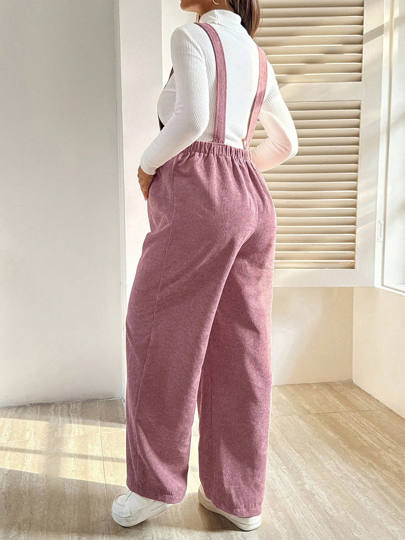 Maternity Corduroy Overalls