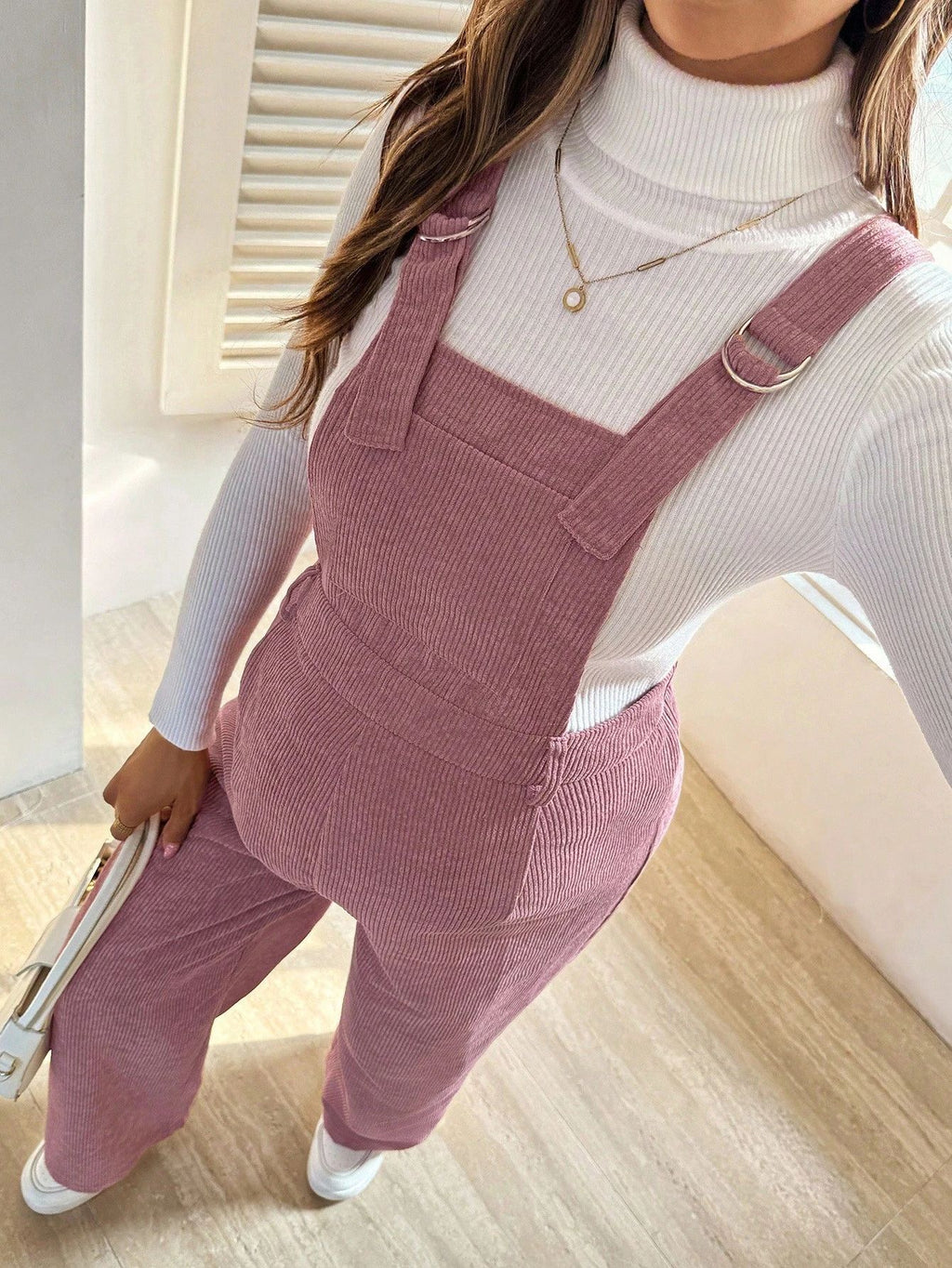 Maternity Corduroy Overalls