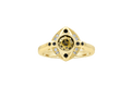 Wicked: Gilded Eye - Art Deco Ring