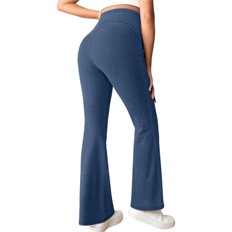 Flared Maternity Yoga Pants