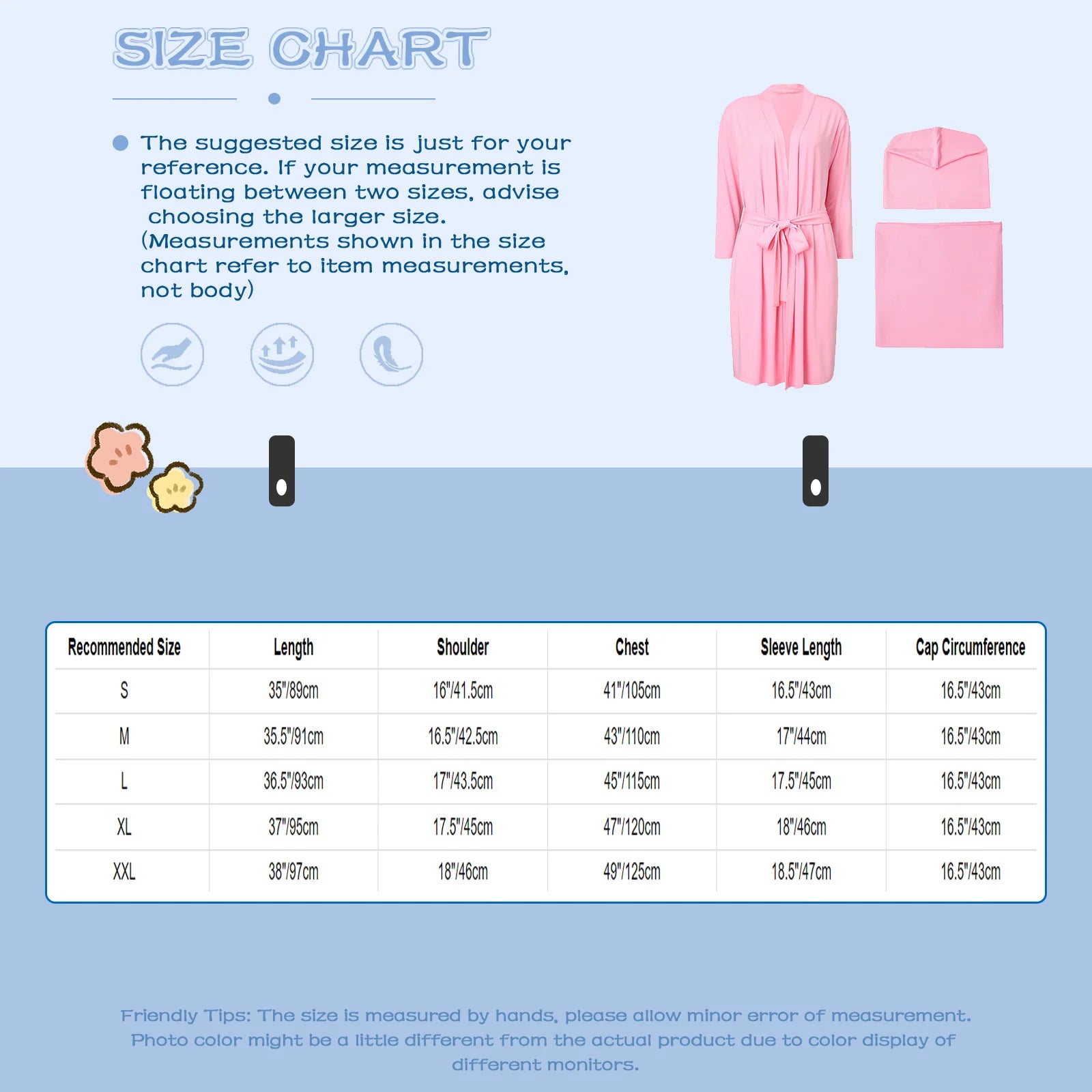 Delivery Robe & Swaddle Set