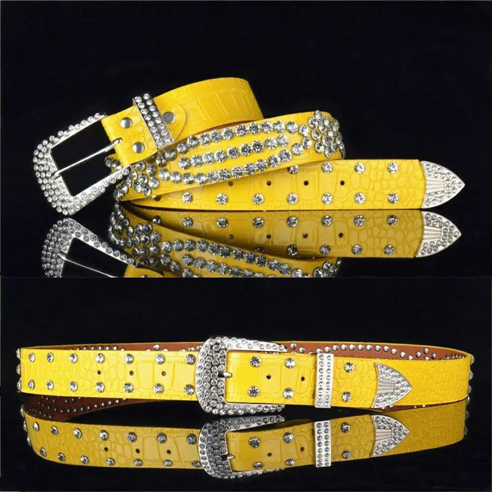 Rhinestone Belt