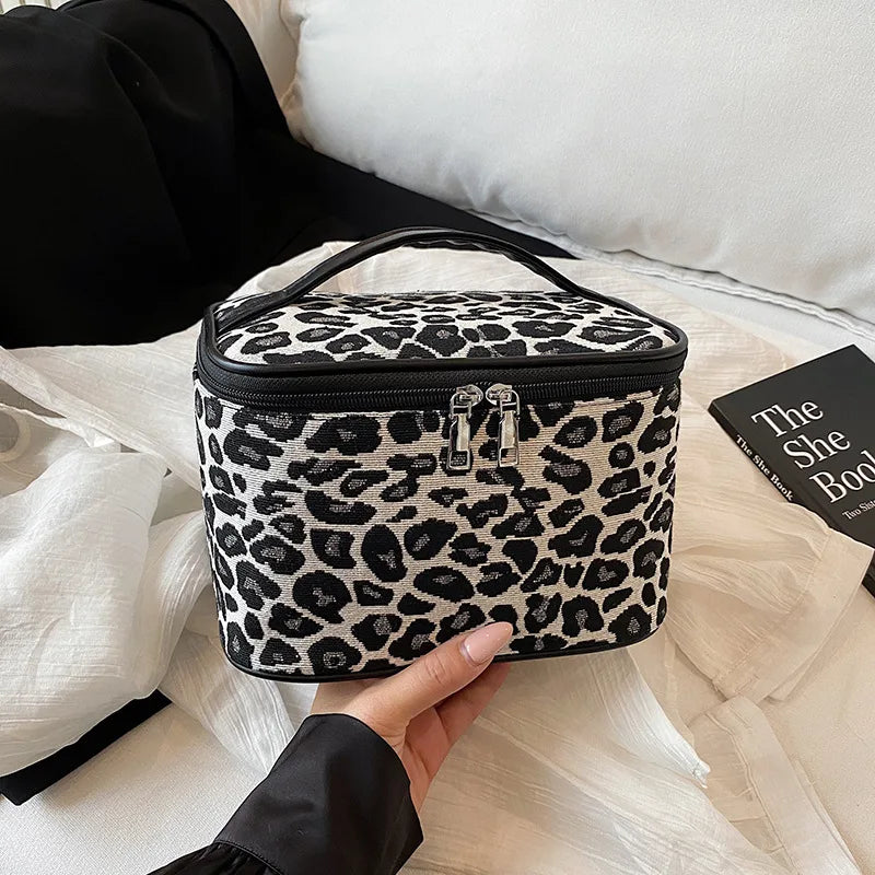 Leopard Cosmetic Bag