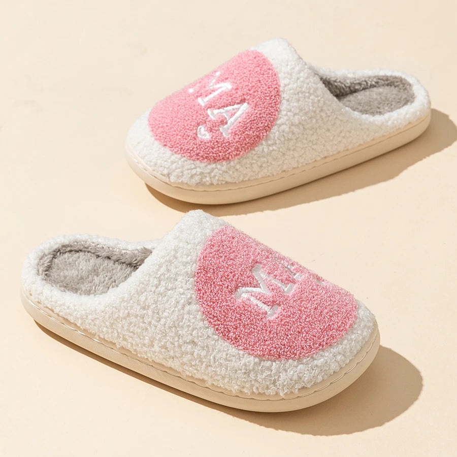 Mama Fuzzy House Slippers
