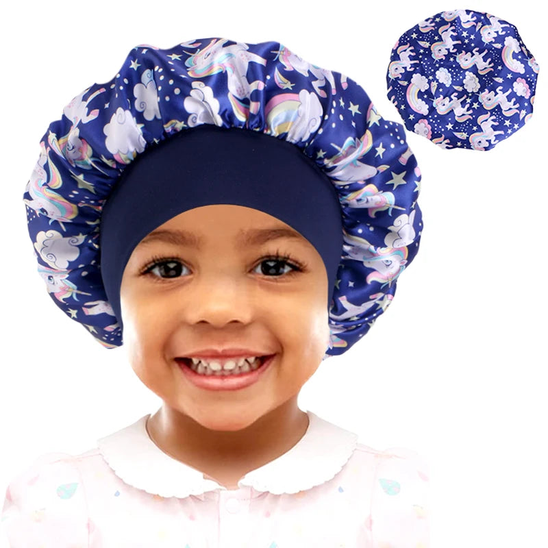 Children's Satin Bonnet