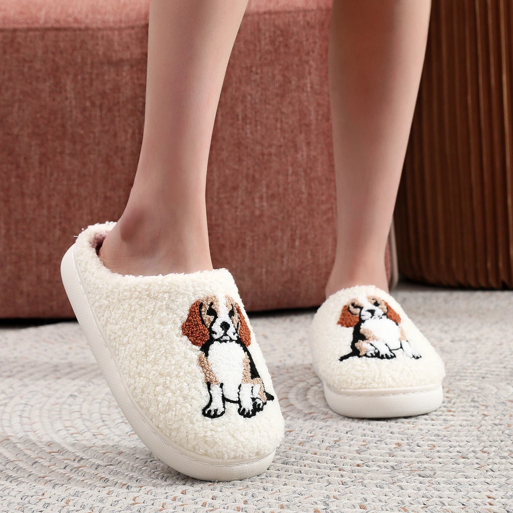 Best Mama Fuzzy House Slippers