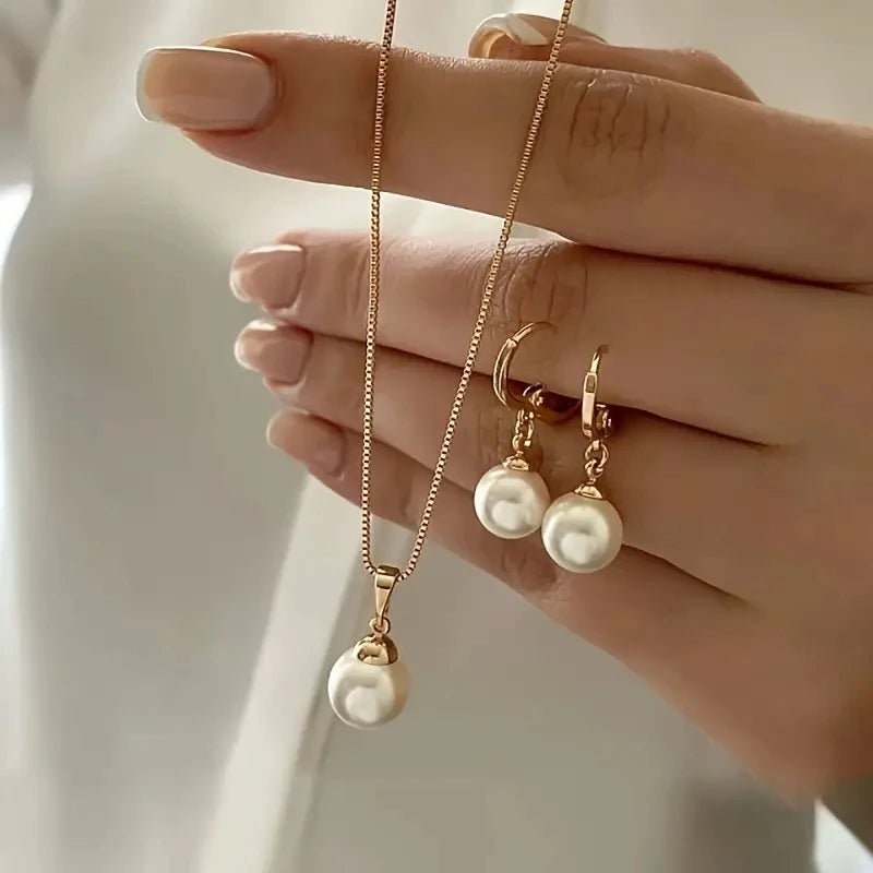 Pearl Jewelry Set