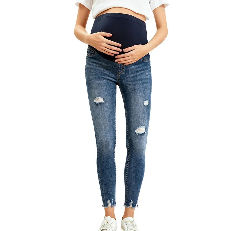 Ripped Maternity Jeans
