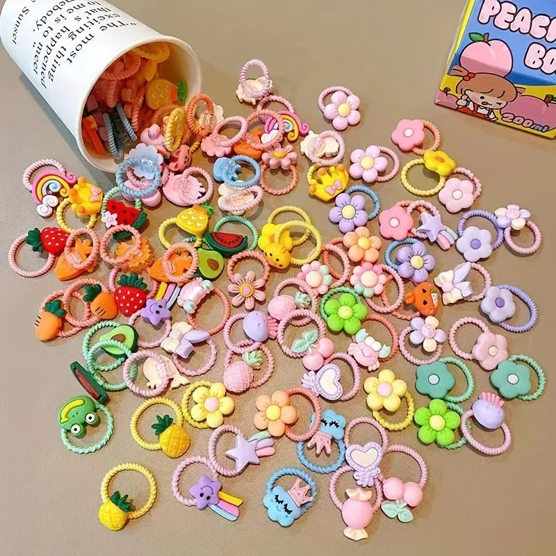 Elastic Hair Ties(30Pcs)