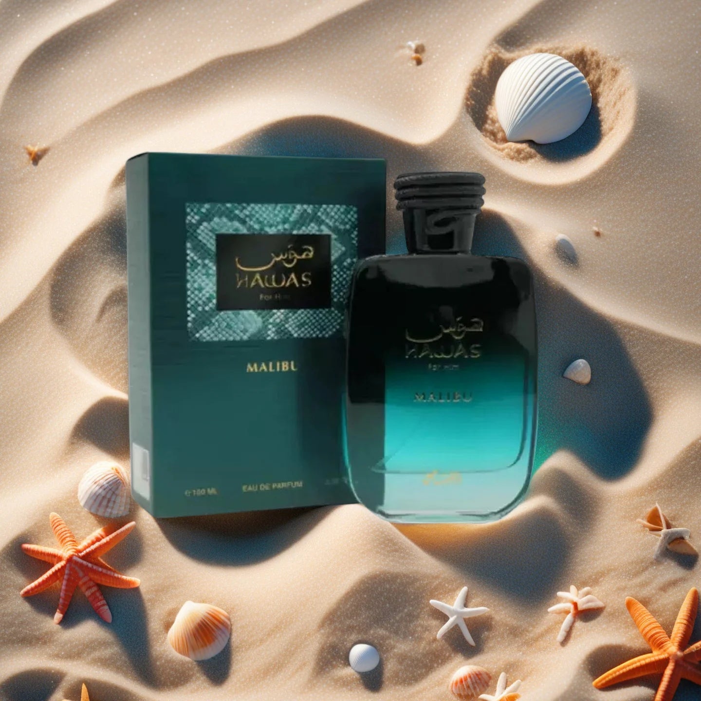 Rasasi Hawas Malibu Eau De Parfum 3.4oz(100mL)