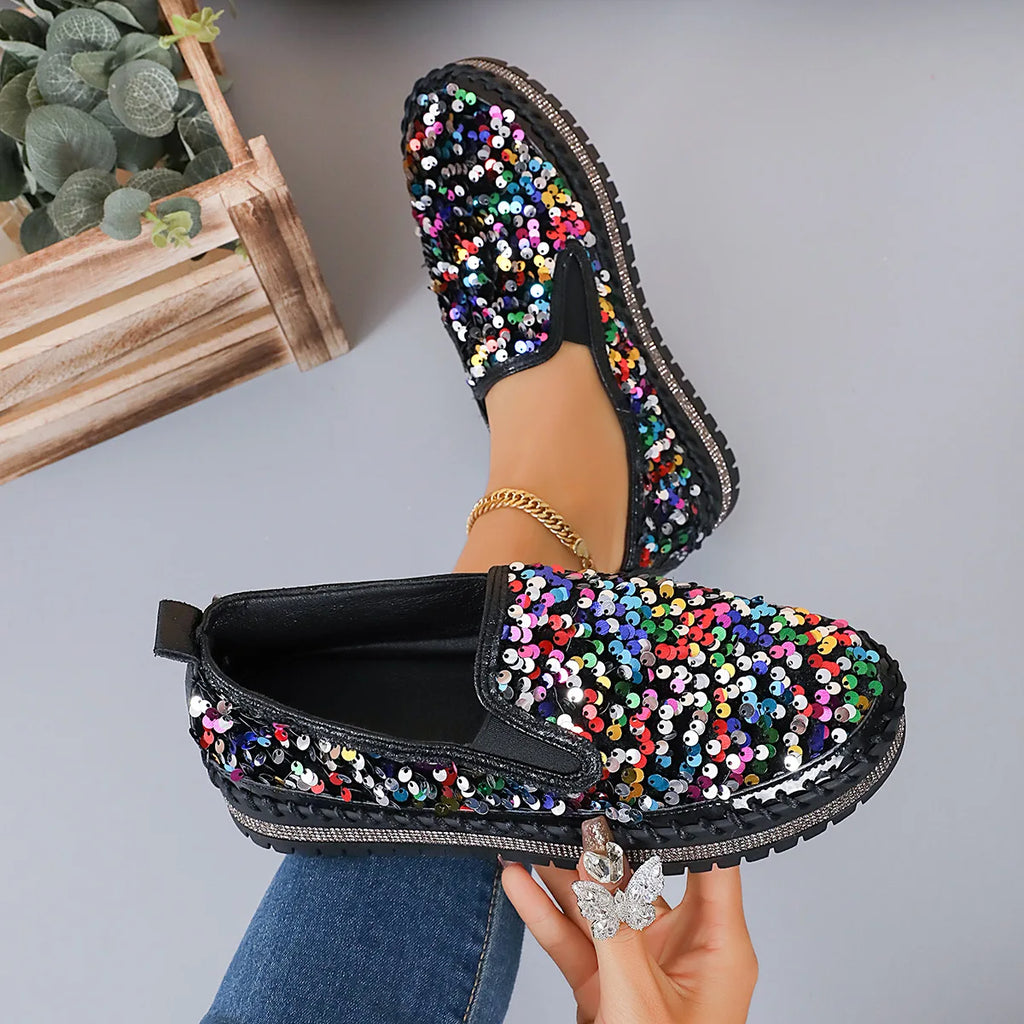 Sparkly Loafers