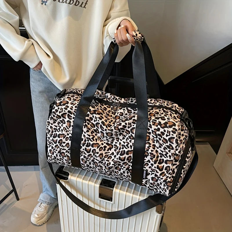 Leopard Weekender Bag