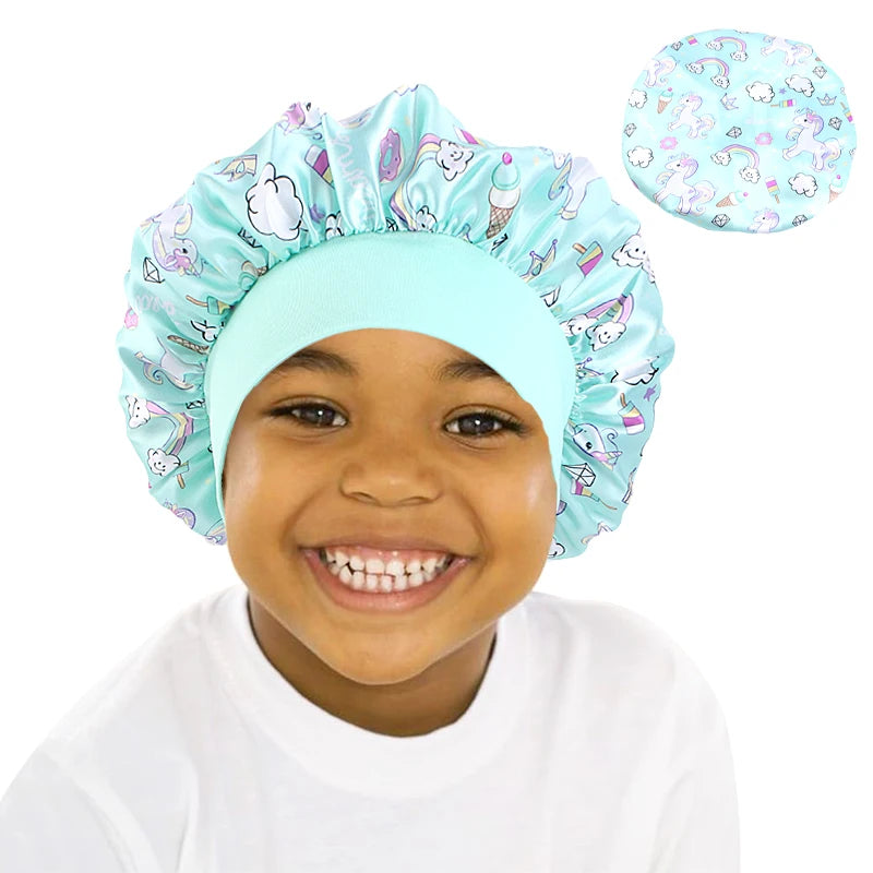 Children's Satin Bonnet