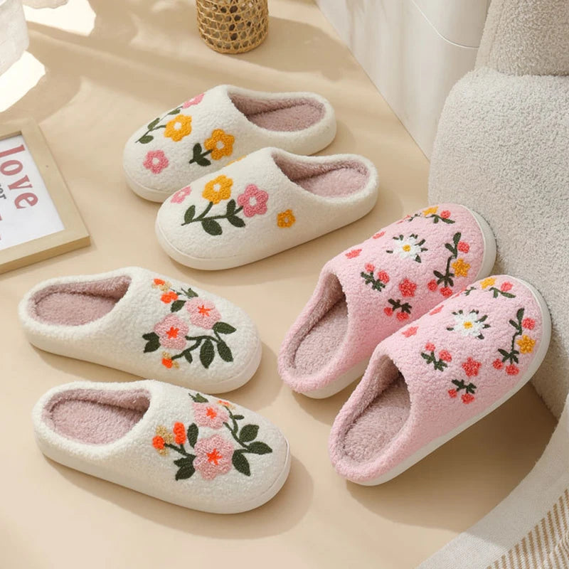 Plush House Slippers