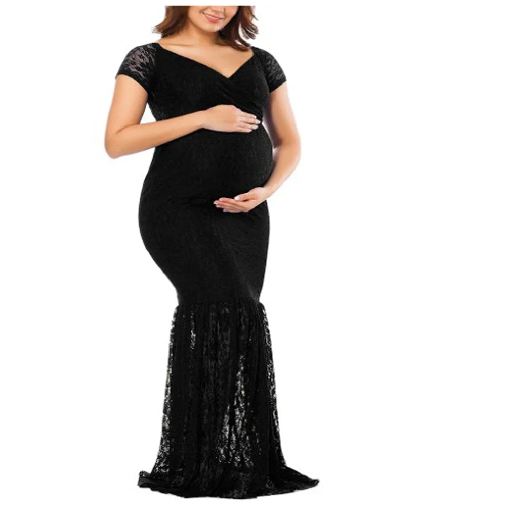 Lace Maternity Dress