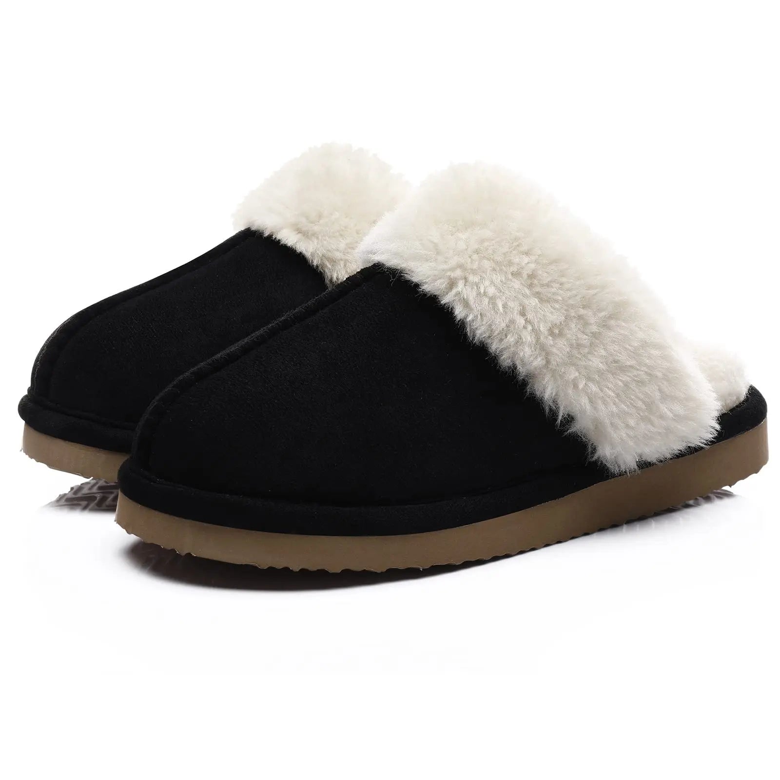 House Slippers with Fur