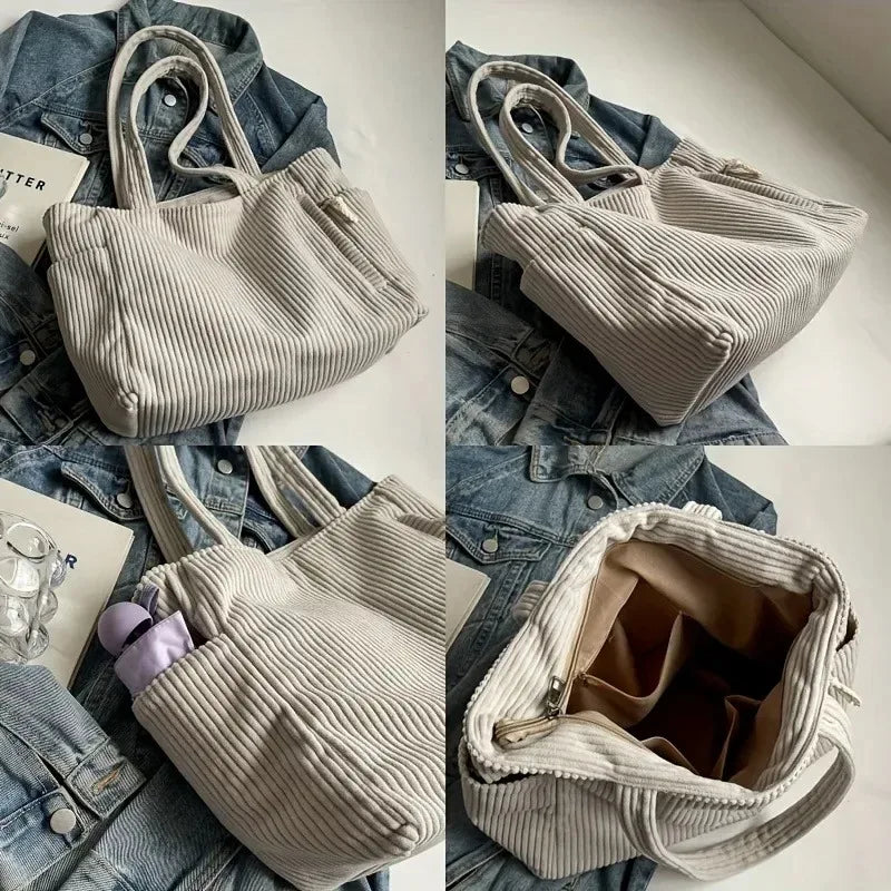 Corduroy Handbag