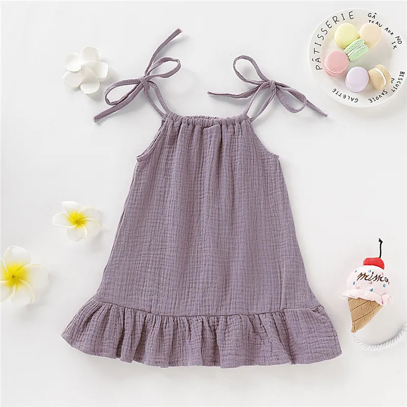 Toddler Breathable Cotton Dress