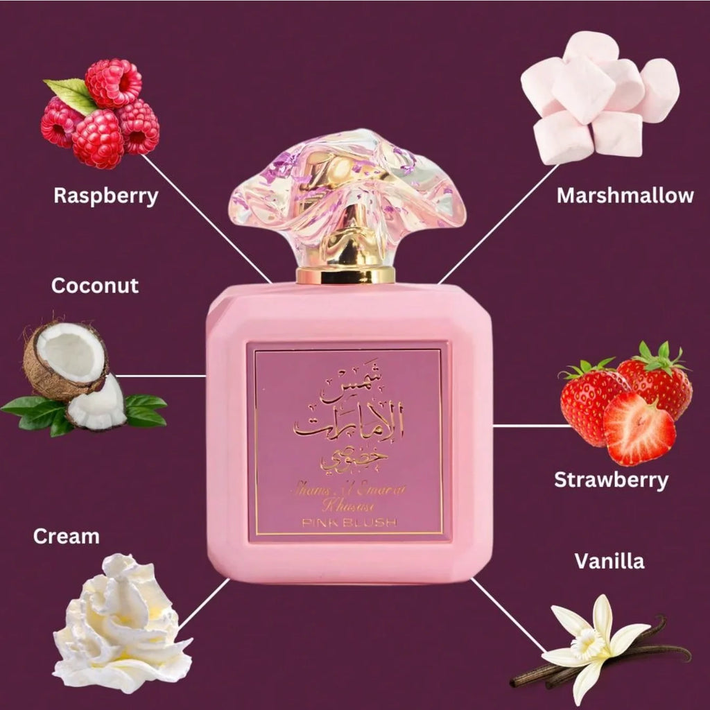 Ard Al Zaafaran Pink Blush Shams Al Emarat Khususi 3.4oz(100mL)