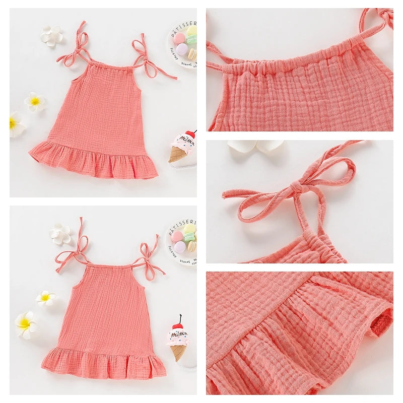 Toddler Breathable Cotton Dress